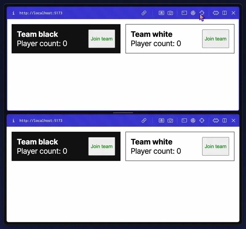 Server-client communication demo